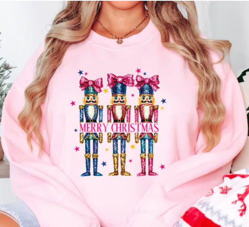 Nutcracker Merry Christmas Sweatshirt