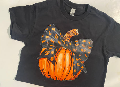 Black Bow Pumpkin