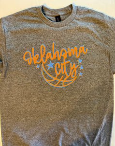 Oklahoma City Basketball Shortsleeve Tee