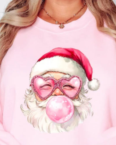 Bubblegum Santa Tee