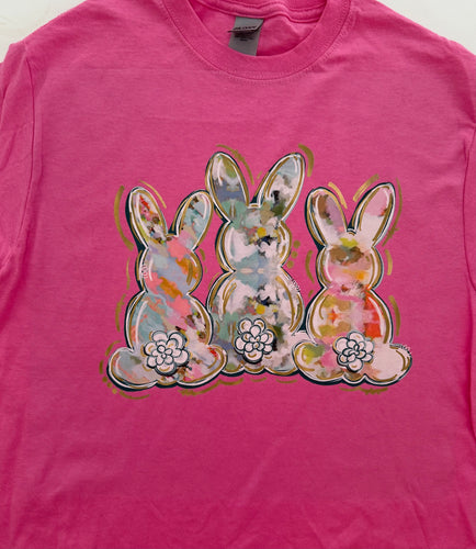 Three Bunnies White Tail Shortsleeve Tee