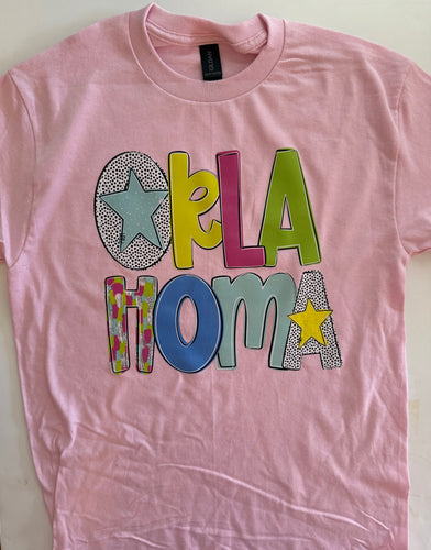 Oklahoma Star Shortsleeve Tee