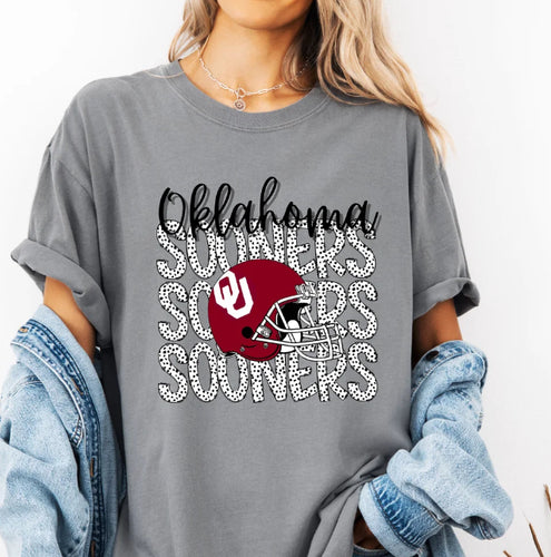 Oklahoma Dalmatian Shortsleeve tee