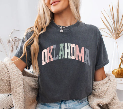 Oklahoma Boho Shortsleeve Tee