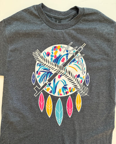 Oklahoma Shield Flag Shortsleeve Tee
