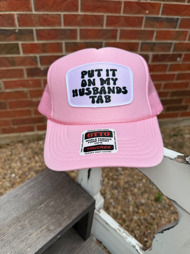 Put It On My Husbands Tab Cap