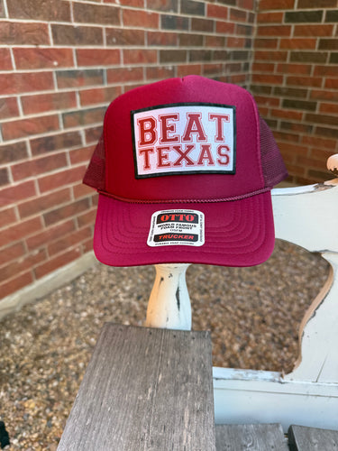 BEAT TEXAS CAP