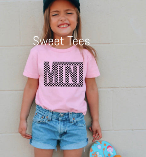 MINI checkered