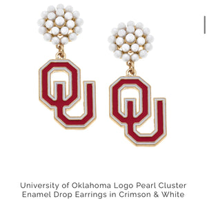 OU Dangle Earrings